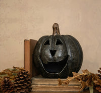 #WS221235 Black Big Mouth 8In Pumpkin