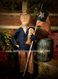 #WWUSM Primitive "Uncle Sam" MADE IN THE USA