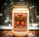 #CZ24 "Cozy Christmas Spices" 24oz Soy Jar Candle