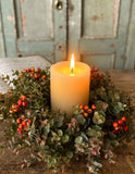 #F33236 Warrenwood 16" Wreath