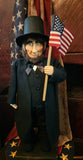 #ALOTC Abe Lincoln With Sculpted Face & Hands 🇺🇸 MADE IN AMERICA