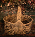 #8TAE Primitive Mustard Egg Basket MADE IN THE USA!