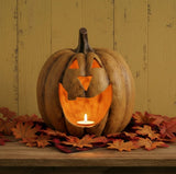 #WS221211  15In Beige "BIG MOUTH" Pumpkin