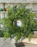 #5317 Verdant Cedar 18In Candle Ring