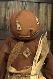 #DBRY Primitive "BRYN" Pumpkin Girl By Dawn's Attic Treasures