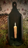 BLK-WHSMS Primitive "Black" Small Sconce