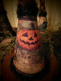 #9HORN Vintage "Halloween Horn" - Orange 🎃 Jack O Lantern