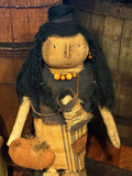 #W-NDN Primitive "INDIAN LADY" By Dawn's Attic Treasures