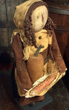 #LPIL Primitive "PILGRIM LADY" By Dawn's Attic Treasures
