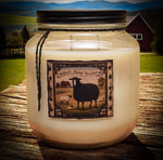 #SHP64 "SHEEP" 🐑 64oz Soy Jar Candle