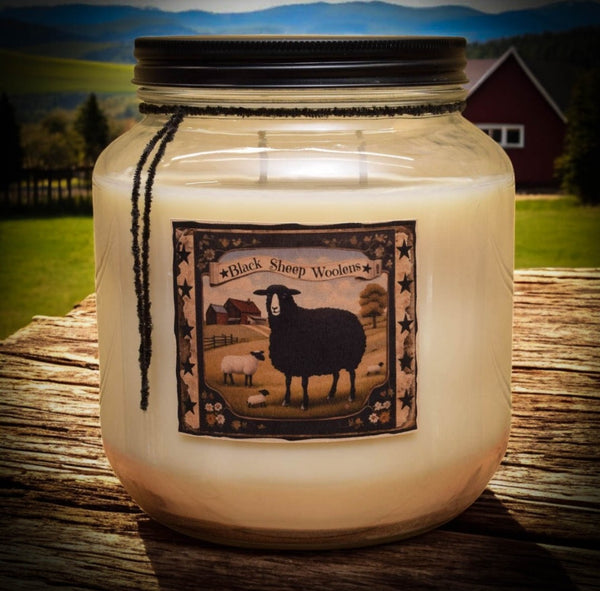 #SHP64 "SHEEP" 🐑 64oz Soy Jar Candle