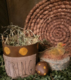 #23D Primitive "Spring Duck"  Pantry Box ~ By MOSES ALLEN COLLECTION