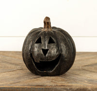 #WS221235 Black Big Mouth 8In Pumpkin