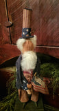 #25MA Primitive LARGE "Uncle Sam" by MOSES ALLEN COLLECTION
