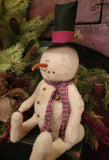 #L-FRS Handmade "Fred" The Snowman