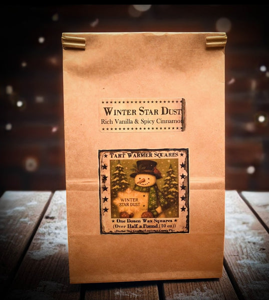 #WSBAG"Winter Star Dust" Bag of 12 Soy Melting Tarts