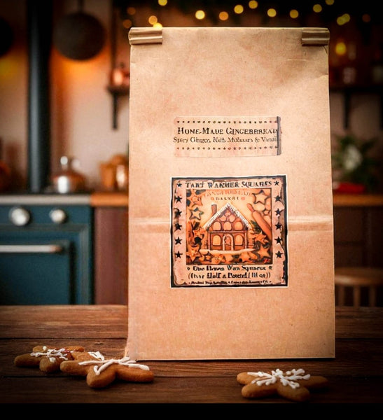 #GBBAG "Home-Made Gingerbread" Bag of 12 Soy Wax Melting Tarts