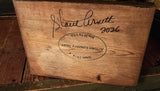 #A266 2026 Signed ARNETT'S Santa Holding A Tree & Lantern