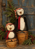 #BRO  Primitive "BIG BROTHER PENGUIN" By Dawn's Attic Treasures
