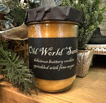 #OWS "OLD WORLD SANTA" Pint Jar Candle By Black Label Candles