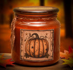 #PSP18 LIMITED EDITION "Pumpkin Star Patch" ⭐️ Amber Apothecary Jar