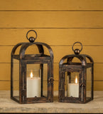 #750742  8.5In Bronze Arched Lantern