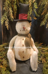 #RJ23ST SNOWMAN WITH TOP HAT