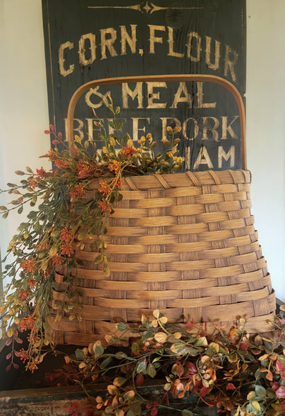 #PP-M Primitive Mustard Pilgrim Basket MADE IN AMERICA!