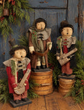 #DWNCRL Primitive Caroler Set by Dawn's Attic Treasures