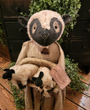 #MAMSHP "MAMA Sheep" 🐑  With Her Two Lambs By RUGGED CHIC