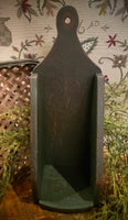 BLK-WHSMS Primitive "Black" Small Sconce