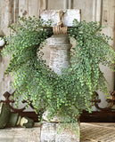 #TE5422  15In Merlin Leaves Wreath