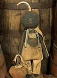 #DAW-MYL Primitive Cloth "MYLES" Pumpkin Guy MADE IN THE USA!