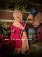 #WWML-25 Primitive "Miss Liberty" MADE IN THE USA