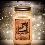 #PS24 "Icy Peppermint & Hot Chocolate Dates" 24oz Soy Jar Candle