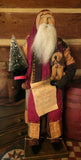 #A265 2026 Signed ARNETT'S Santa Holding A Puppy, Tree & Little Johnny's Letter