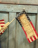 #MA-26 Patriotic Hanging "MISS AMERICA"