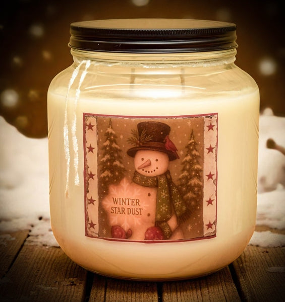 #WSD64 "Winter Star Dust" 64oz Soy Jar Candle
