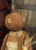 #DBST Primitive "BUSTER" Pumpkin Man By Dawn's Attic Treasures