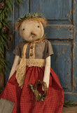 #GRC Primitive "GRACE"  Snowgirl Angel By Dawn's Attic Treasures