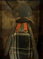 #DAW-KK Primitive Cloth "KIKO" Cat 😺 MADE IN THE USA!