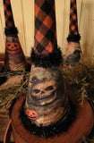 #4HORN Vintage "Halloween Horn" - Skull & Jack O Lantern