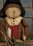 #BOYDRM Primitive DRUMMER BOY By Dawn's Attic Treasures