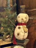 #DAW-WLT-SNW  Primitive "WALT" The Snowman ⛄️ Made In The USA