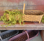 #M-PB Long Mustard Porch/Centerpiece Basket