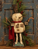 #DPHL Primitive Snowman "PHIL" By Dawn's Attic Treasures