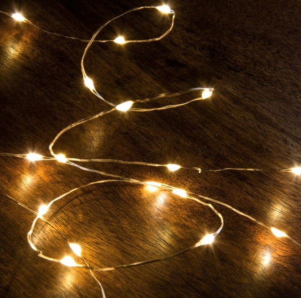 #29289  100 Count Copper Wire Lights - Battery