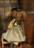 #BTR-WTC Primitive "BEATRICE" Witch By Dawn's Attic Treasures