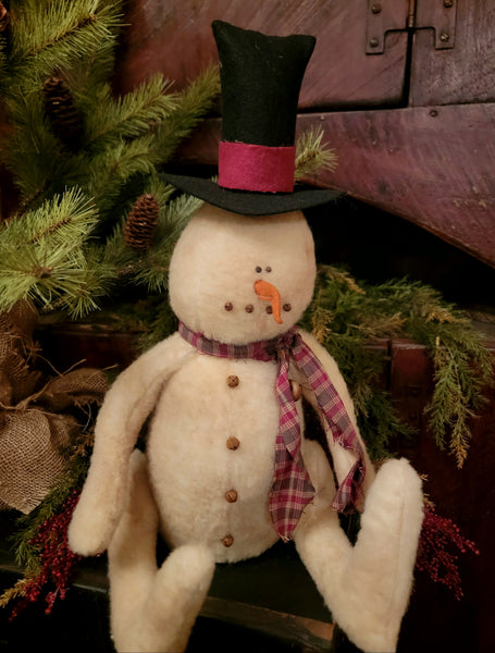 #L-FRS Handmade "Fred" The Snowman