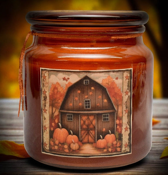 #ASP18 LIMITED EDITION "Autumn Splendor" 🍂 Amber Apothecary Jar
